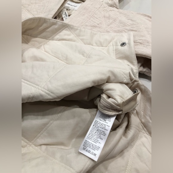 NWT Madewell Quilted Hoodie Popover Jacket Small - Picture 8 of 16
